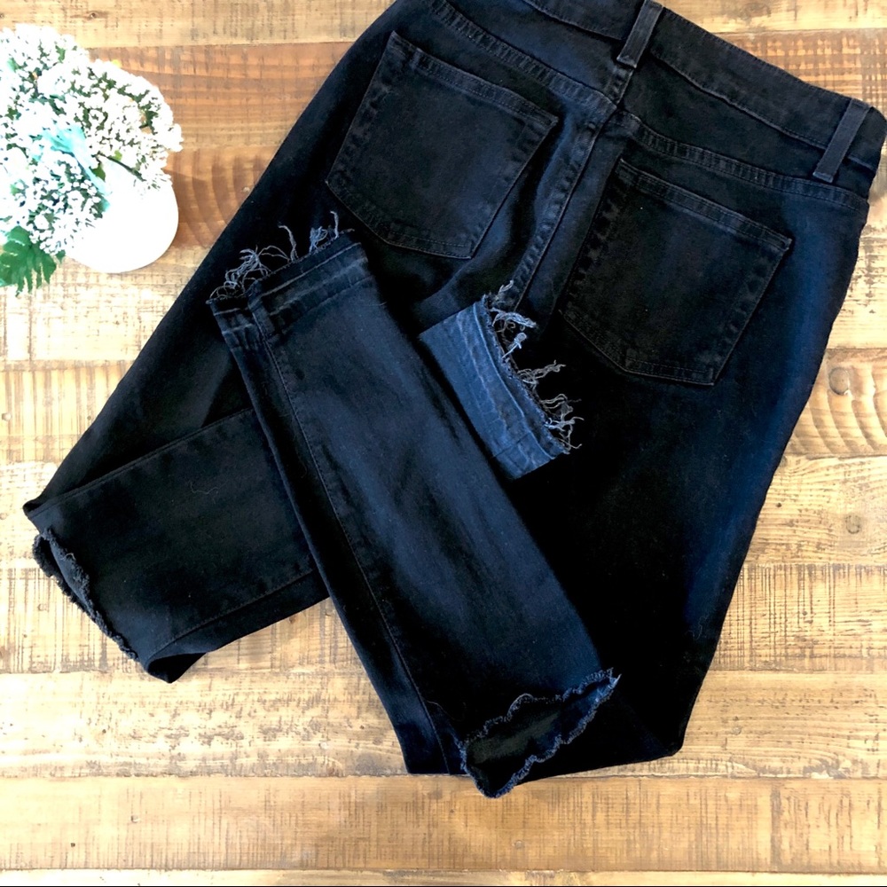 Nasty Gal black “Renegade” skinny jeans (A) - Picture 10 of 11